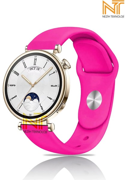 Huawei Watch Gt 2 42MM /gt 3 42MM / Gt 3 Elegant 42MM Liquid Silikon Kordon 20MM