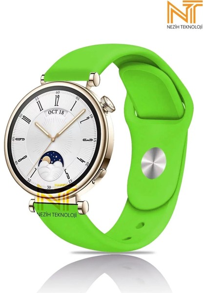 Huawei Watch Gt 2 42MM /gt 3 42MM / Gt 3 Elegant 42MM Liquid Silikon Kordon 20MM