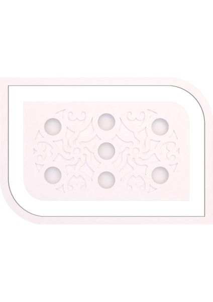 Spotlu Tavan Göbeği 52-Dikdörtgen-Dik-Oval-Dis-Cita