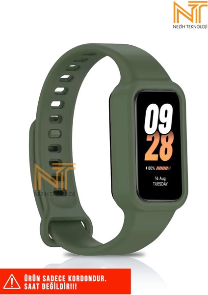 Xiaomi Smart Band 9 Active / Redmi Smart Band 3 Uyumlu Silikon Kordon