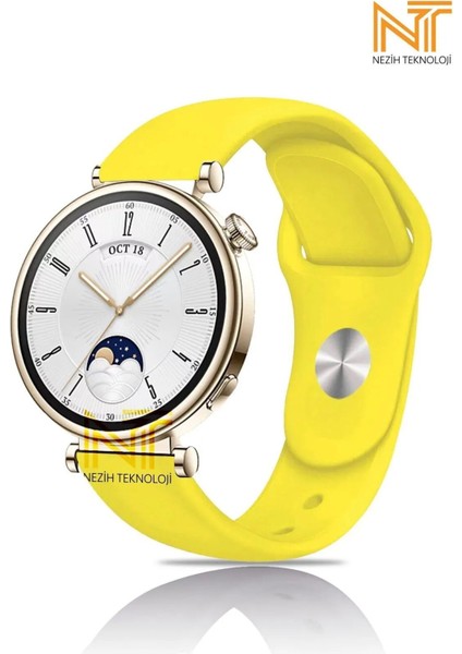 Huawei Watch Gt 2 42MM /gt 3 42MM / Gt 3 Elegant 42MM Liquid Silikon Kordon 20MM