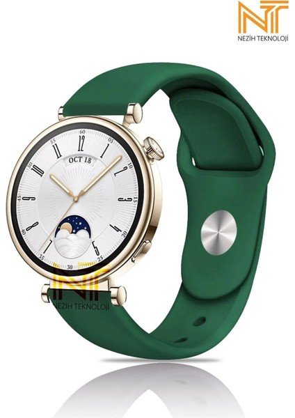 Huawei Watch Gt 2 42MM /gt 3 42MM / Gt 3 Elegant 42MM Liquid Silikon Kordon 20MM