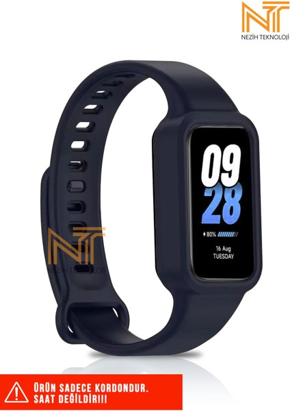Xiaomi Smart Band 9 Active / Redmi Smart Band 3 Uyumlu Silikon Kordon