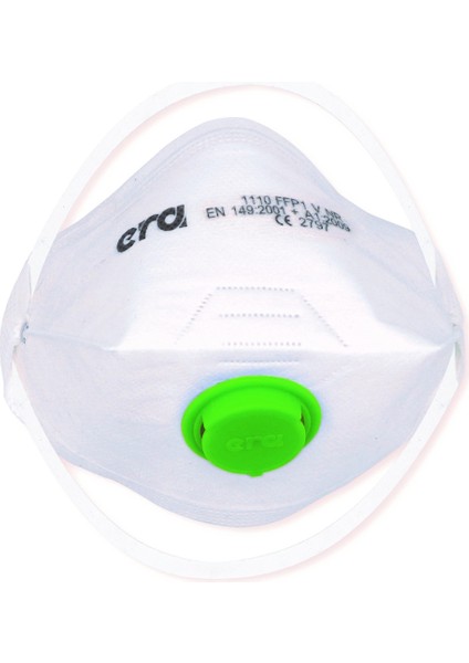 1110 V Ffp1 Solunum & Toz Maskesi Ventilli 25\'li Paket