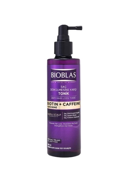 Kafein Arjinin Biotin Saç Toniği 200 ml