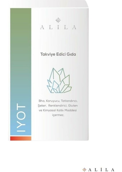 İyot Takviye Edici Gıda 90 Tablet