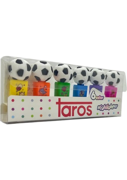 Unıck Color Fosforlu Kalem Footbol 6 Lı 8044 fiyatları