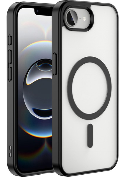 Zivo Apple iPhone 16E Kılıf M-Safe Wireless Şarj Özellikli Silikon Zore Ege Kapak