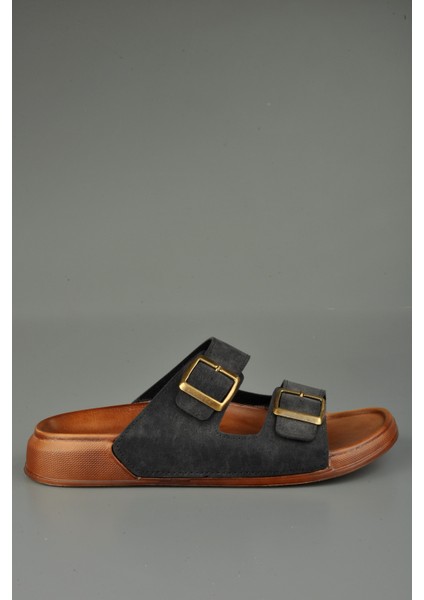 Unisex Rahat Ortopedik Kemerli Terlik Siyah fiyatları