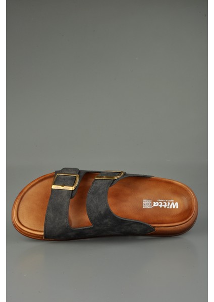 Unisex Rahat Ortopedik Kemerli Terlik Siyah modelleri