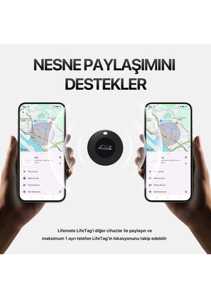 Mitag Go Android Uyumlu Google Find My Device Lisanslı Akıllı Takip Cihazı