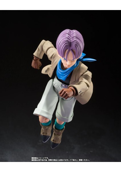 Bandaı Dragon Ball Gt S.h.figuarts Shf Trunks Gt Anime Action Collection Figures Figür