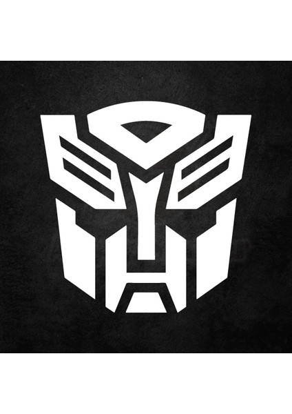 Transformers Oto Sticker Beyaz 20*20 cm