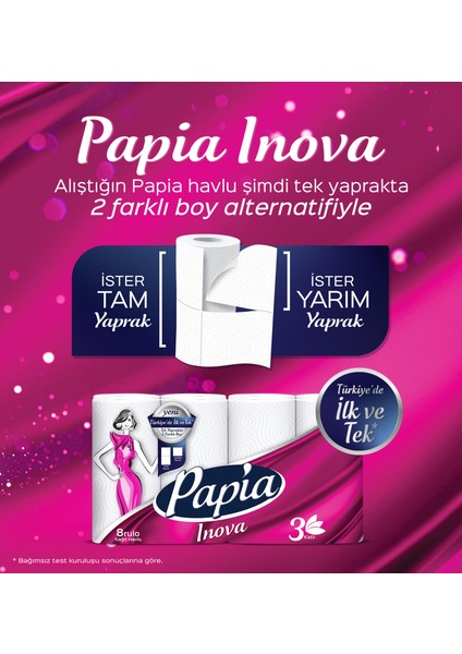 Inova Kağıt Havlu 8 Rulo