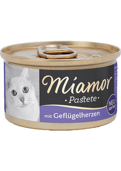 Mıamor Pastete Yürekli Kedi Konservesi 85 G Dpmah