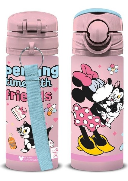 Mınnıe Mouse Plastik Matara Frx 500ML Jfu