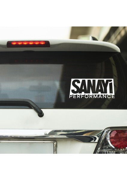 Sanayi Performance Tasarımlı Oto Stickeri