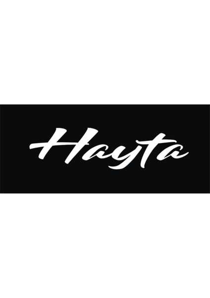 Hayta Oto Sticker Beyaz 20*10 cm