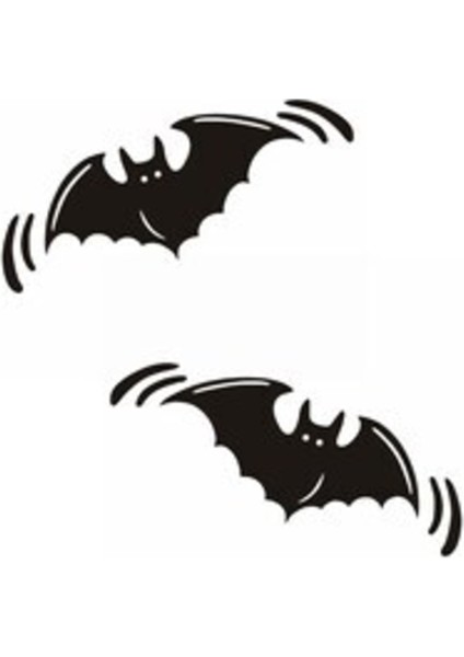Yarasa Tasarım Oto Sticker 2 Adet 20*10 cm fiyatları