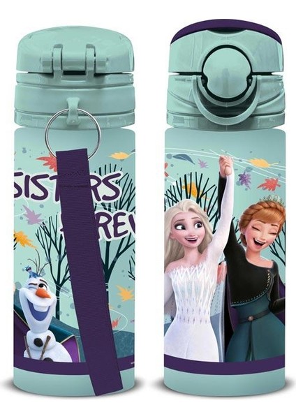 Frozen Plastik Matara Frx 500ML Sısters Forever