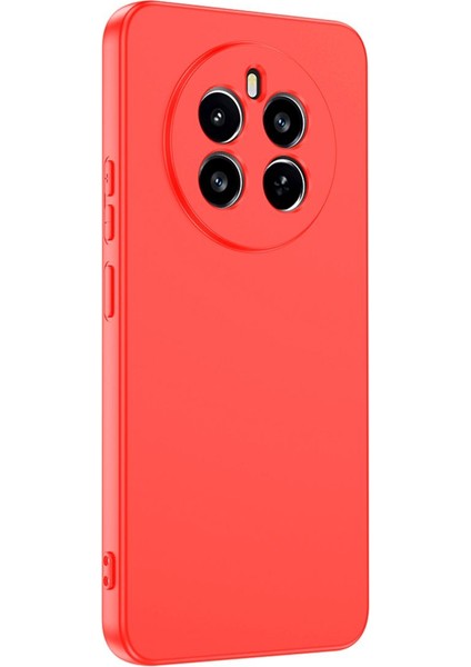 Realme 12 Plus Kılıf Lansman Içi Kadife Kamera Korumalı Mara Silikon Kılıf - Lacivert indirimleri