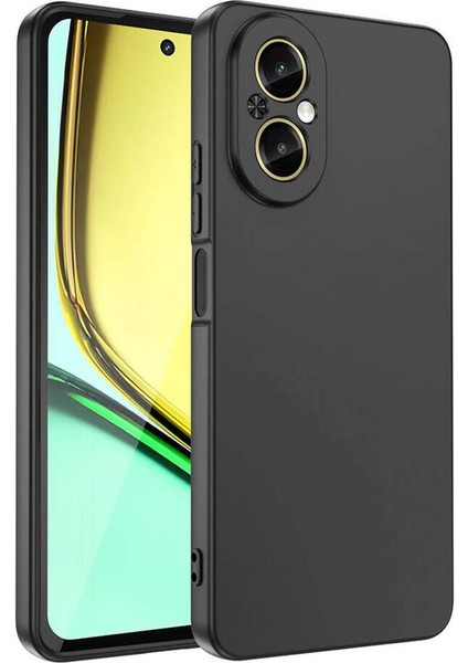 Realme 12 Lite Kılıf Lansman Içi Kadife Kamera Korumalı Mara Silikon Kılıf - Kırmızı