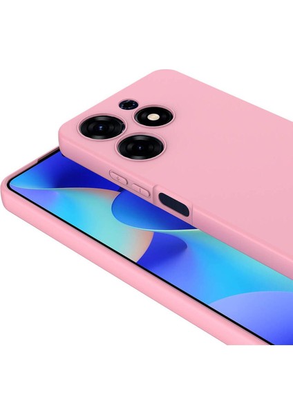 Tecno Spark 10 Pro Kılıf Lansman Içi Kadife Kamera Korumalı Mara Silikon Kılıf - Lila