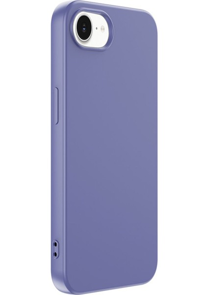 iPhone 16E Kılıf Lansman Içi Kadife Kamera Korumalı Mara Silikon Kılıf - Koyu Yeşil