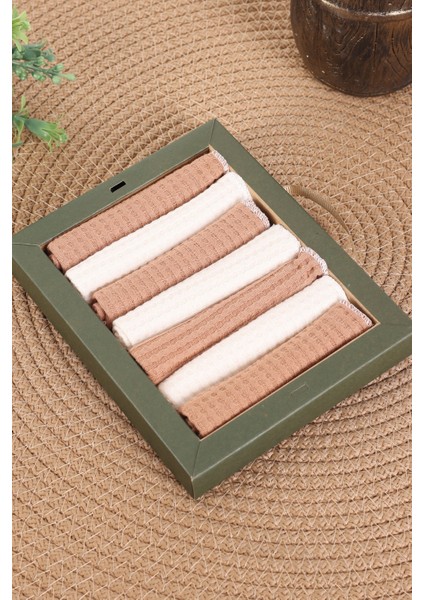 7’li Bebek Ağız Mendili Seti – Pamuk, Yumuşak ve Emici Waffle fiyatları