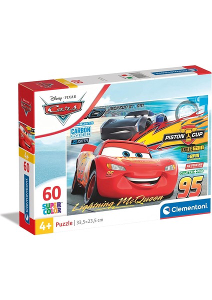 - 60 Parça Puzzle - Cars 3
