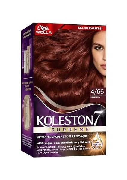 Koleston Supreme Kit 4/66 Sıcak Kızıl
