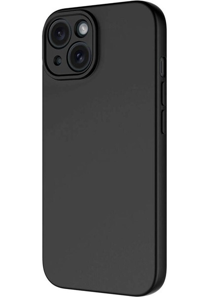 iPhone 15 Kılıf Lansman Içi Kadife Kamera Korumalı Mara Silikon Kılıf - Lacivert modelleri