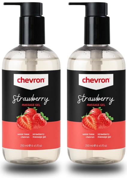 Su Bazlı Natural Jel Strawberry 250 ml 2'li Set