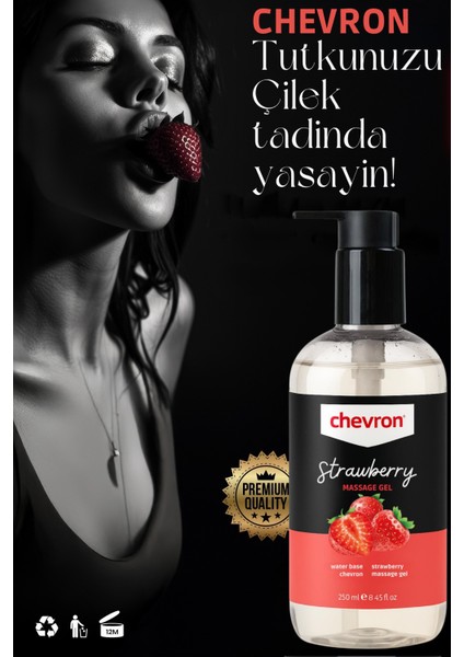 Su Bazlı Natural Jel Strawberry 250 ml 2'li Set