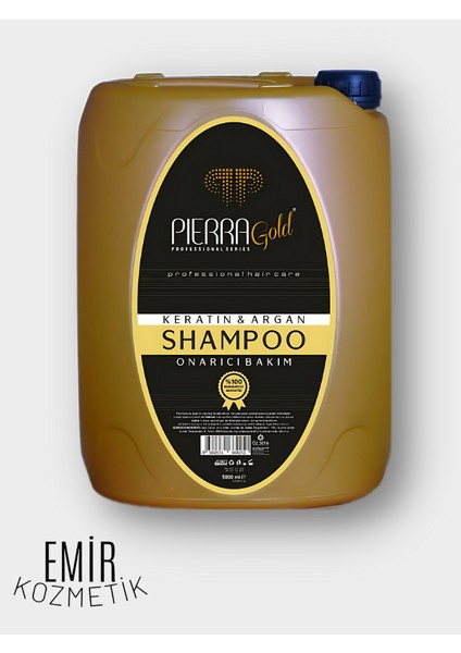 Gold Keratin ve Argan Şampuan 5000 ml