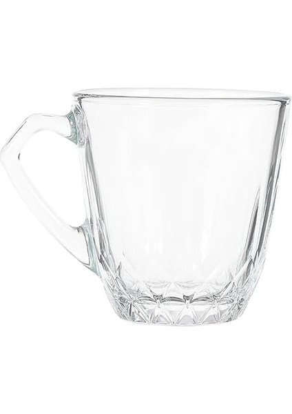 Mercan Fincan, 6'lı, 160CC, 55733, Şeffaf