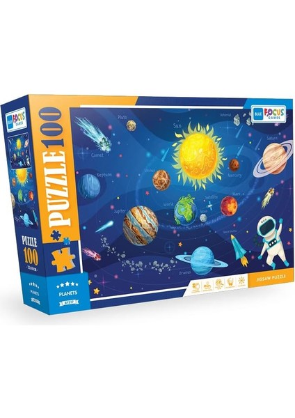 Focus 100 Parça - Planets (Gezegenler)