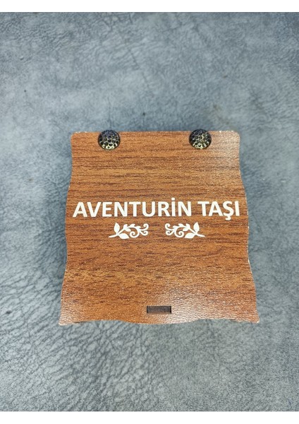 Aventurin Taşı Doğaltaş Kolye ve Bileklik Özel Kutuda Set fiyatları