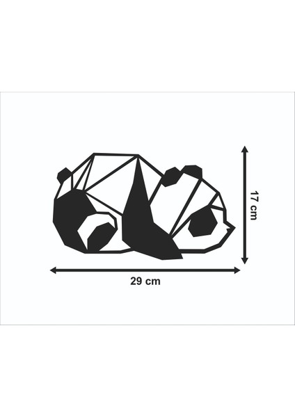 Panda Ahşap Duvar Süsü Tablo Hediyelik Eşya Mdf Cnc Kesim Dekoru fiyatları