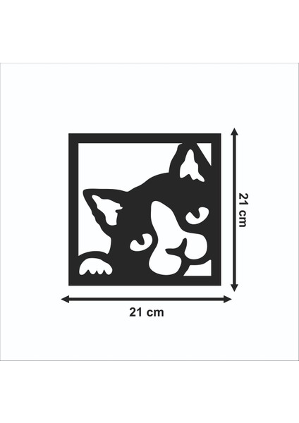 Sevimli Kedi Ahşap Duvar Süsü Tablo Hediyelik Eşya Mdf Cnc Kesim Dekoru fiyatları