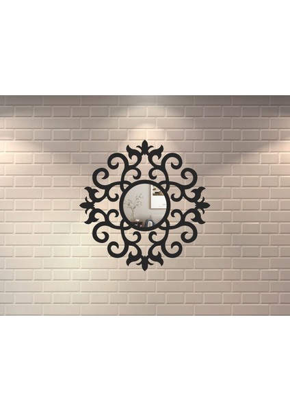 Ayna Çerçeve Ahşap Duvar Süsü Tablo Hediyelik Eşya Mdf Cnc Kesim Dekoru