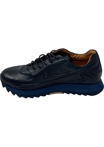 3003 Klasik Şık Deri Ayakkab Lacivert fiyatları