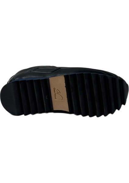 3003 Klasik Şık Deri Ayakkab Lacivert indirimleri