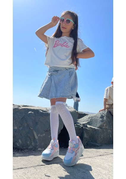 Nils Kız Çocuk Patenli, Işıklı Rahat Mor Spor, Günlük Ayakkabı&sneaker | Yeni Model Tarz Patenli Kaykay Ayakkabı indirimleri