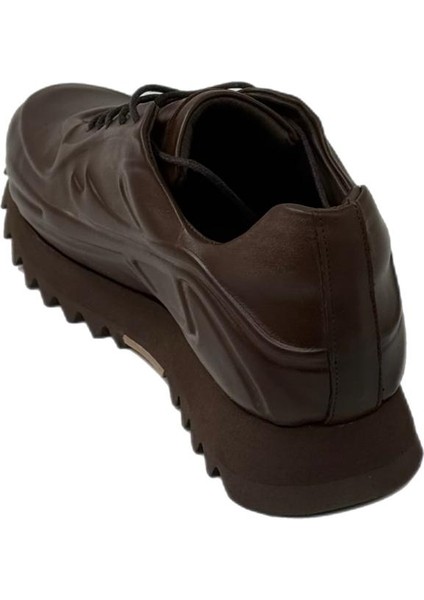 3003 Klasik Şık Deri Ayakkab Kahverengi fırsatları