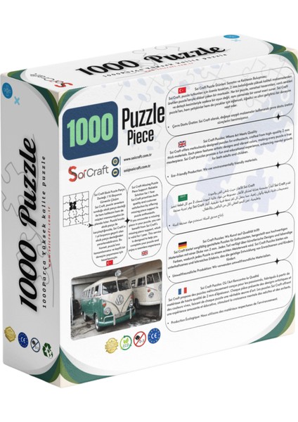 1000 Parça Puzzle Nostalji