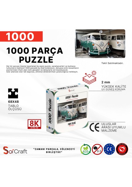 1000 Parça Puzzle Nostalji