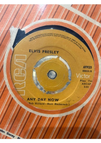 Elvis Presley - In The Ghetto/any Day Now 45LIK