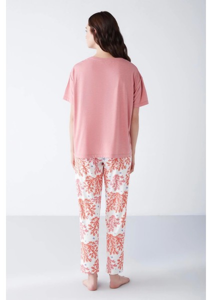 Yumuşak Dokulu Pijama Takımı