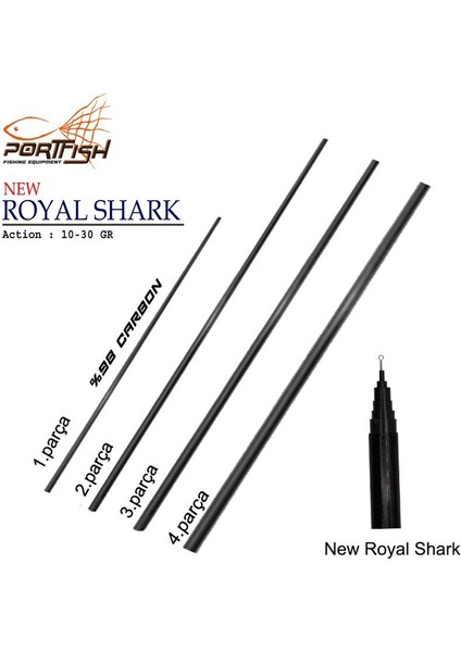 New Royal Carbon Kamış (Yedek Parçası) 2.parça